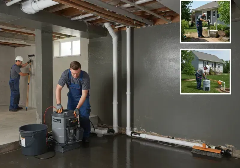 Basement Waterproofing and Flood Prevention process in Burleigh County, ND